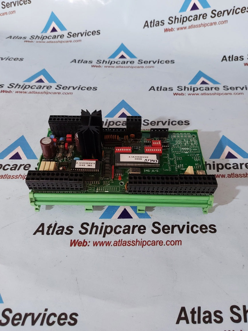 IMS ControlCard Ver. 2.1 Watertight Door Pcb Card